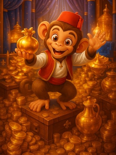 Bazaar Monkey — слот от Endorphina
